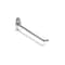 Triton Products 6 In. Single Rod 30 Degree Bend Stainless Steel Pegboard Hook for 1/8 In. and 1/4 In. Pegboard 3 Pack 81613 - alternate 1